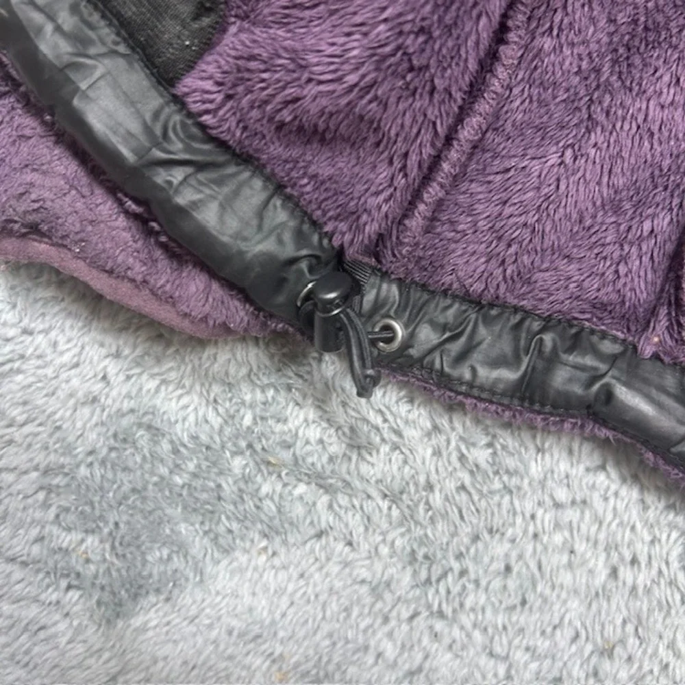 The North Face Osito Fleece‎ Jacket Women's M Purple Full Zip Deep Pile